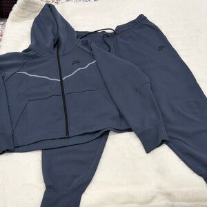 Nike Dark Blue Hoodie and Joggers Set